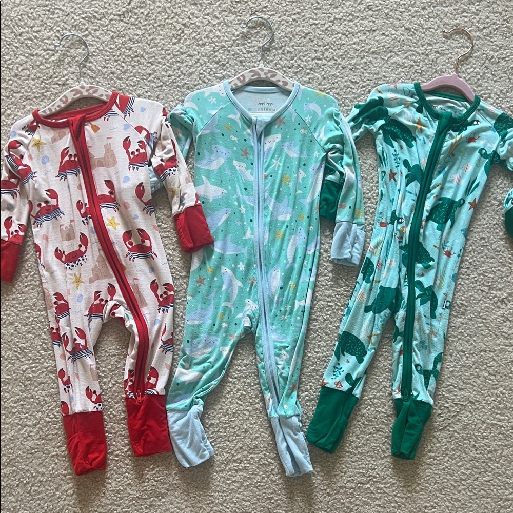 Little sleepies summer print bundle!